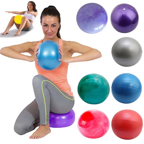 New 25cm Yoga Ball Exercise Gymnastic Fitness Pilates Ball