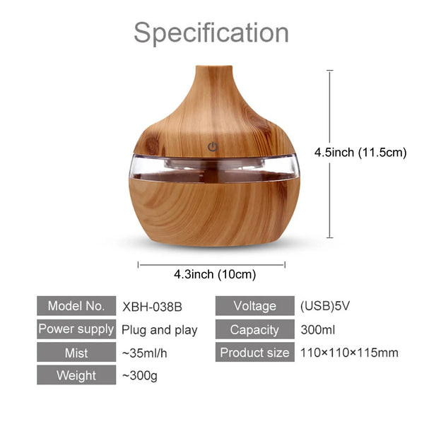 Led Aroma Humidifier