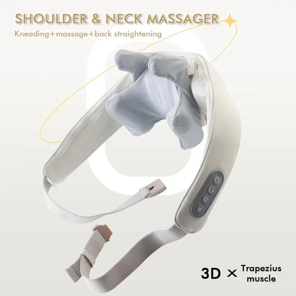 Electric Neck And Back Massager Wireless