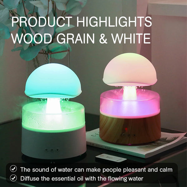 500ml Mushroom Rain Cloud Air Humidifier