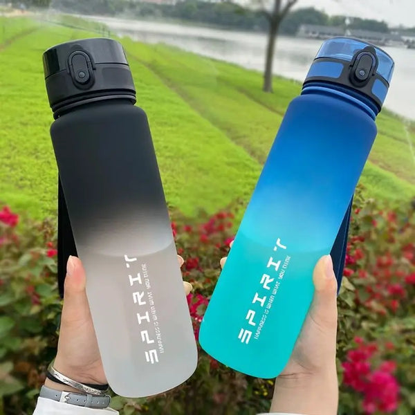 500/650/1000ml Large Capacity Sports Water Bottle