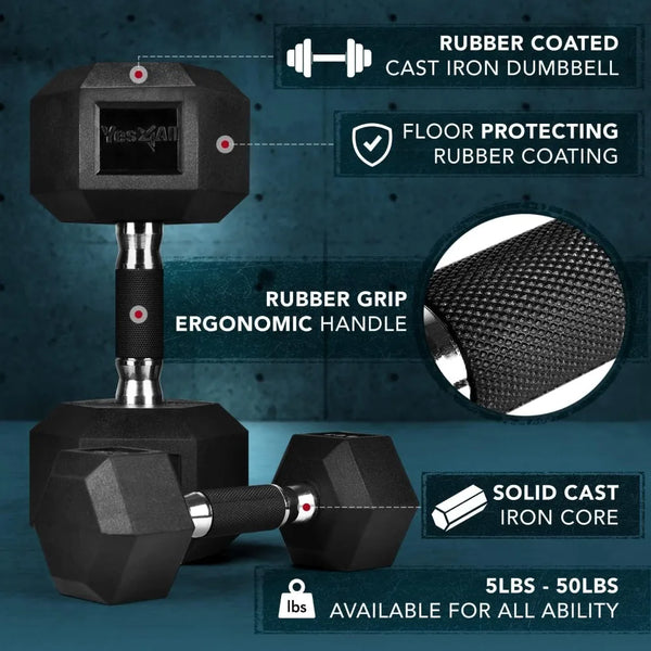 Fitness Hex Dumbbell